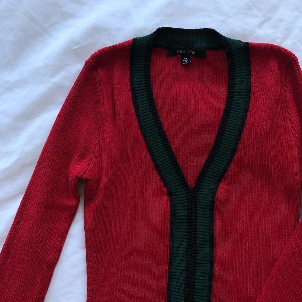 Slim Fitting Knit Top